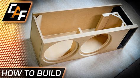 metal vs wood subwoofer box|building a subwoofer box.